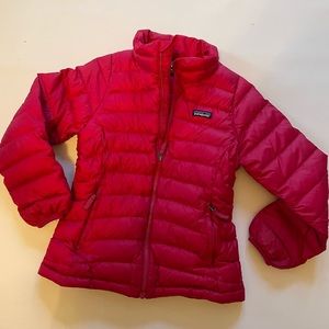Girls Patagonia puffer size 10